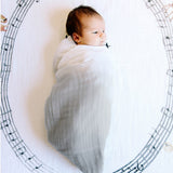 Grey Stone - Organic Swaddle Blanket